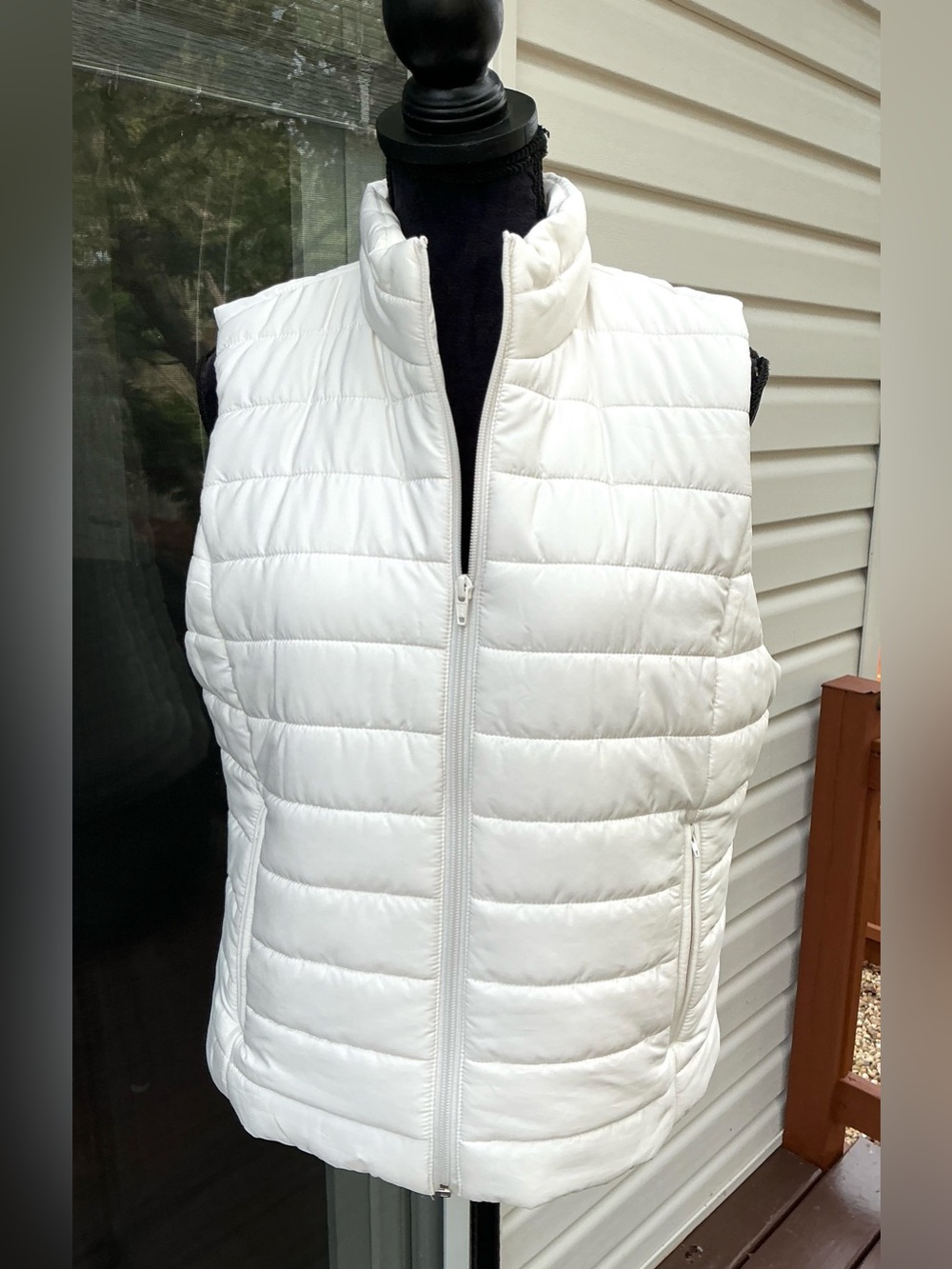 Women's Quilted Puffer Vest - Lightweight Zip Front 🍃🍂